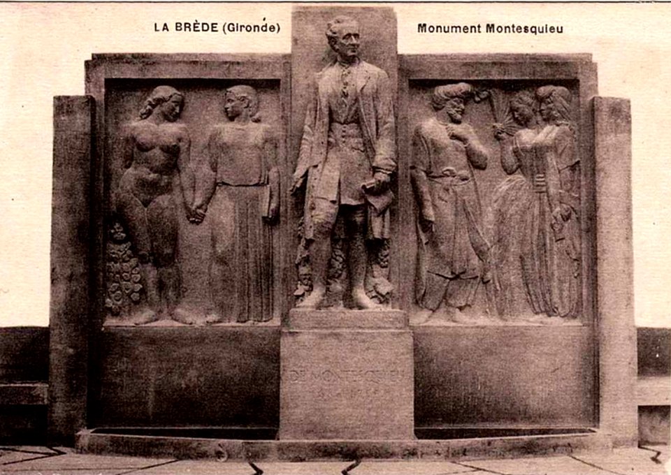 La Brède - monument Montesquieu