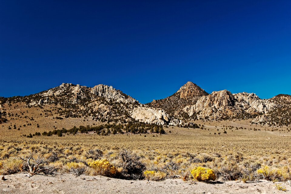 Usa mountains blue