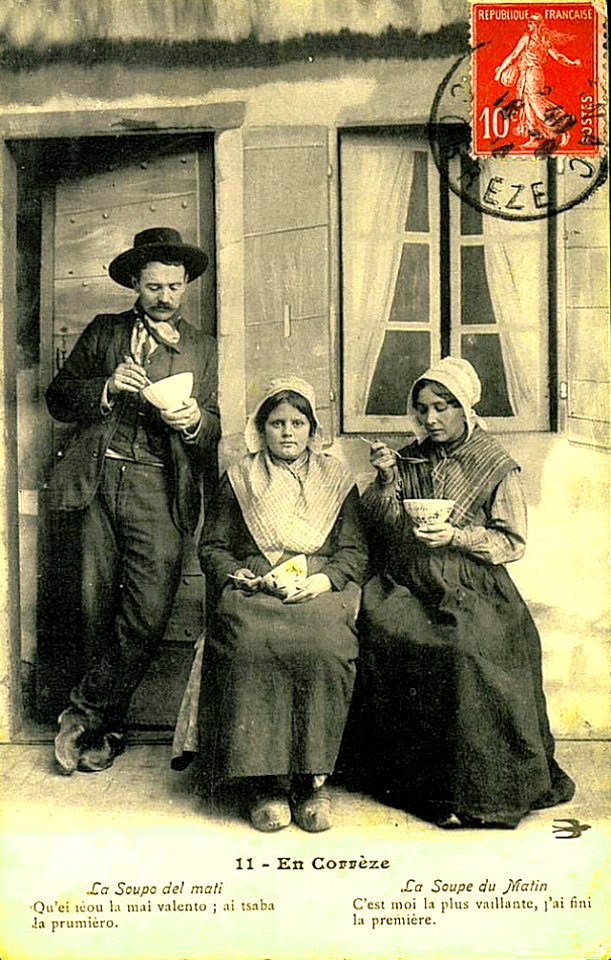 La soupe du matin en Coorèze