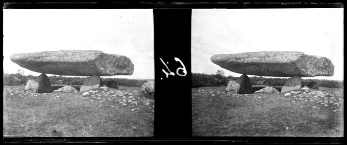 La Table des Marchand, dolmen de Locmariaquer, a la Bretanya francesa