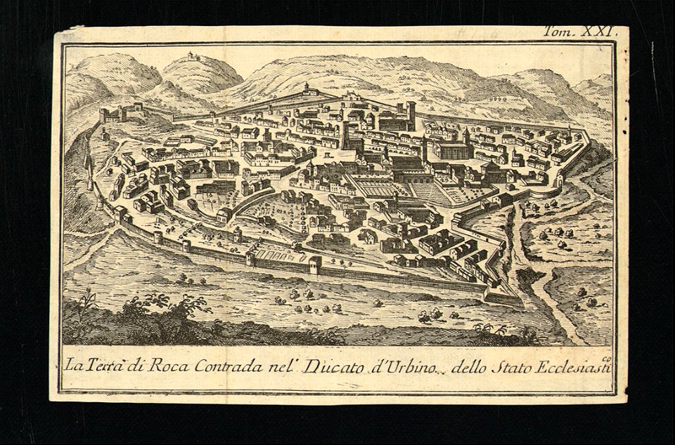La Terra di Roca Contrada nel Ducato d'Urbino dello Stato Ecclesiastico