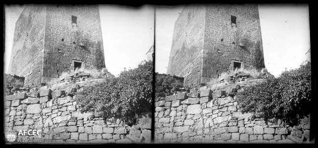 La torre del castell de Riner (AFCEC TORRAS B 11292)