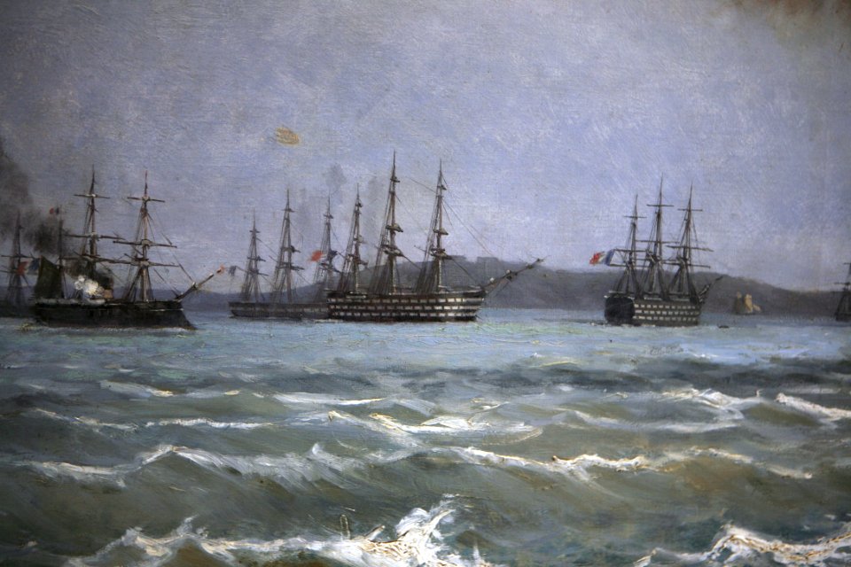 La rade de Brest et l'escadre cuirassée-Michel Willenich mg 8187