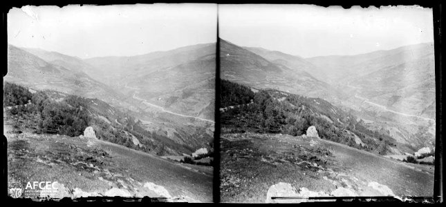 La vall del Rigat des de Sant Antoni de Ribes