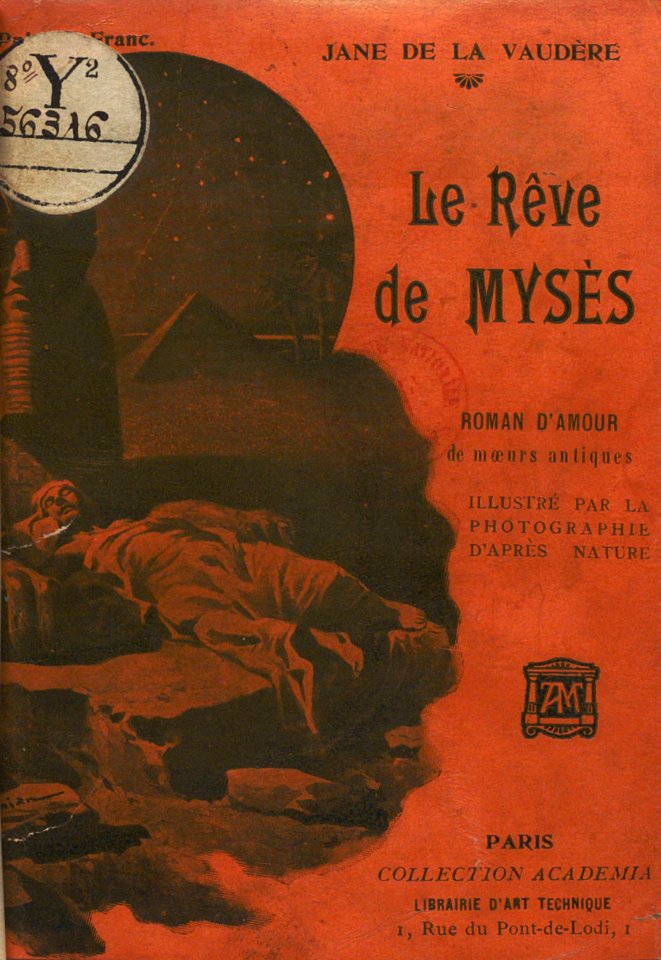 La Vaudère - Le Rêve de Mysès, Couverture