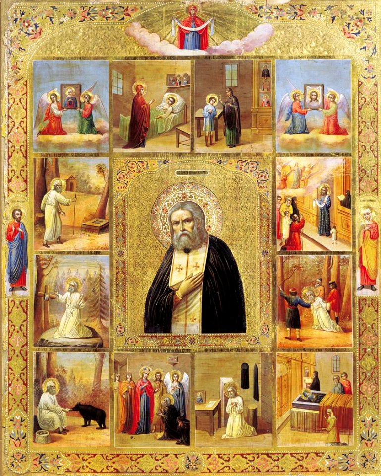 La vida de san Serafín