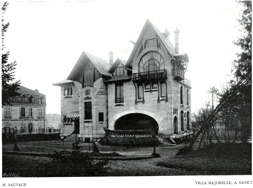 La Villa Majorelle à Nancy fonds documentaire