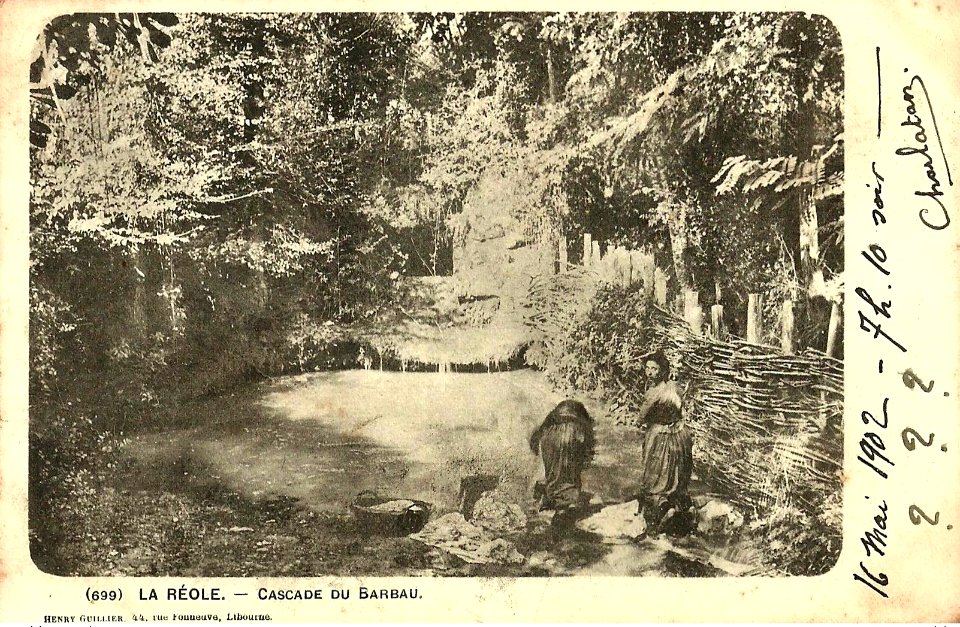 La Réole - Cascade du Barbau