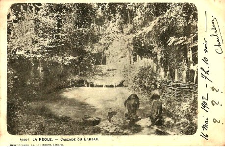 La Réole - Cascade du Barbau