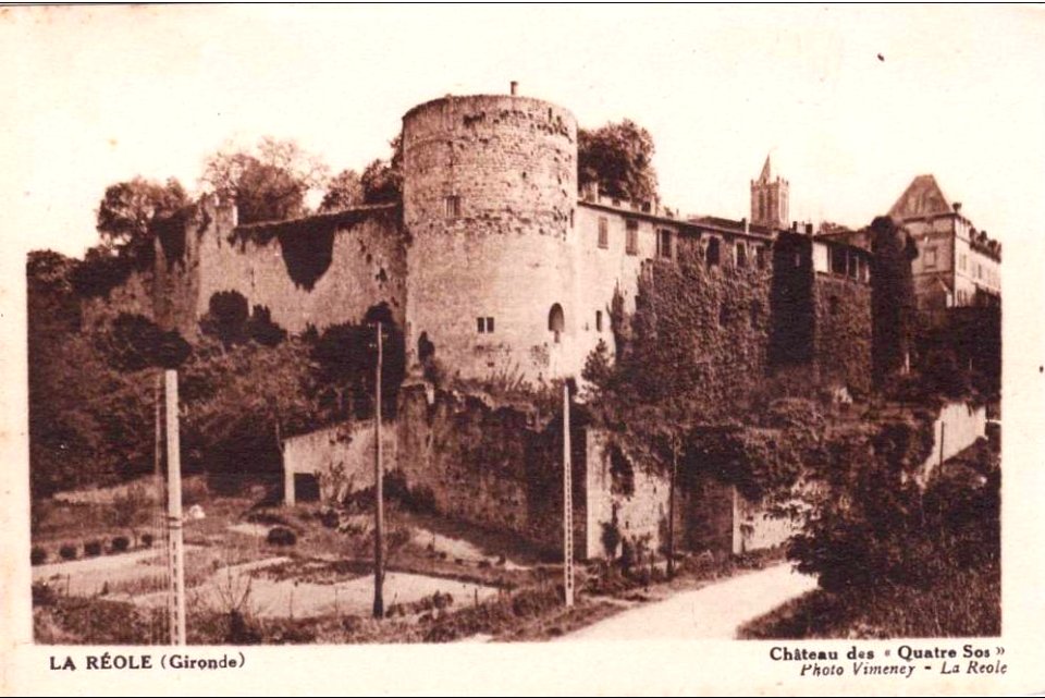 La Réole - château des Quatr'Sos 4