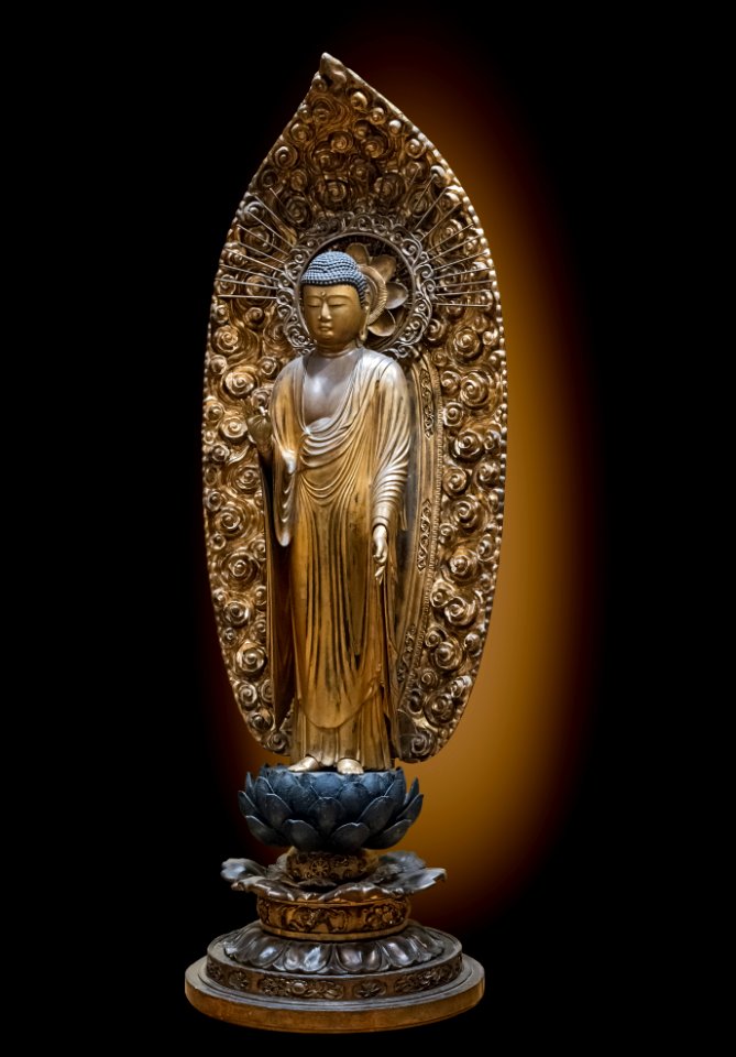 Labit - Bouddha Amida - Japon fin de la période Edo - 59 498
