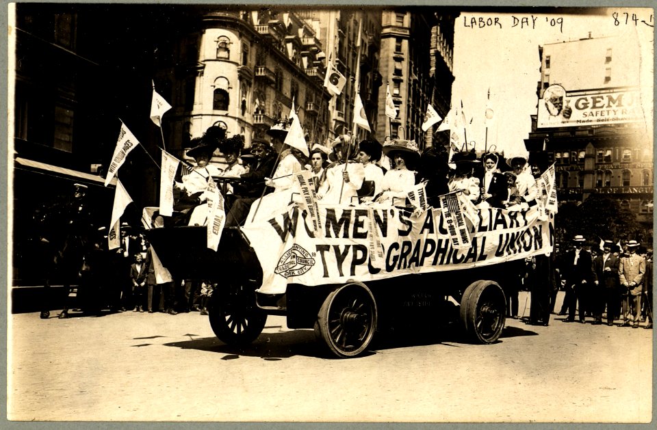 Labor Day parade, New York, New York LCCN97519074