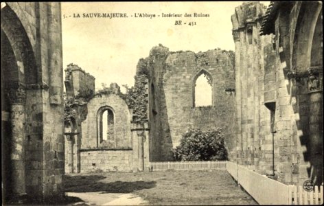 La Sauve-Majeure - Abbaye 4