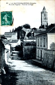 La Sauve-Majeure - rue de l'église 1