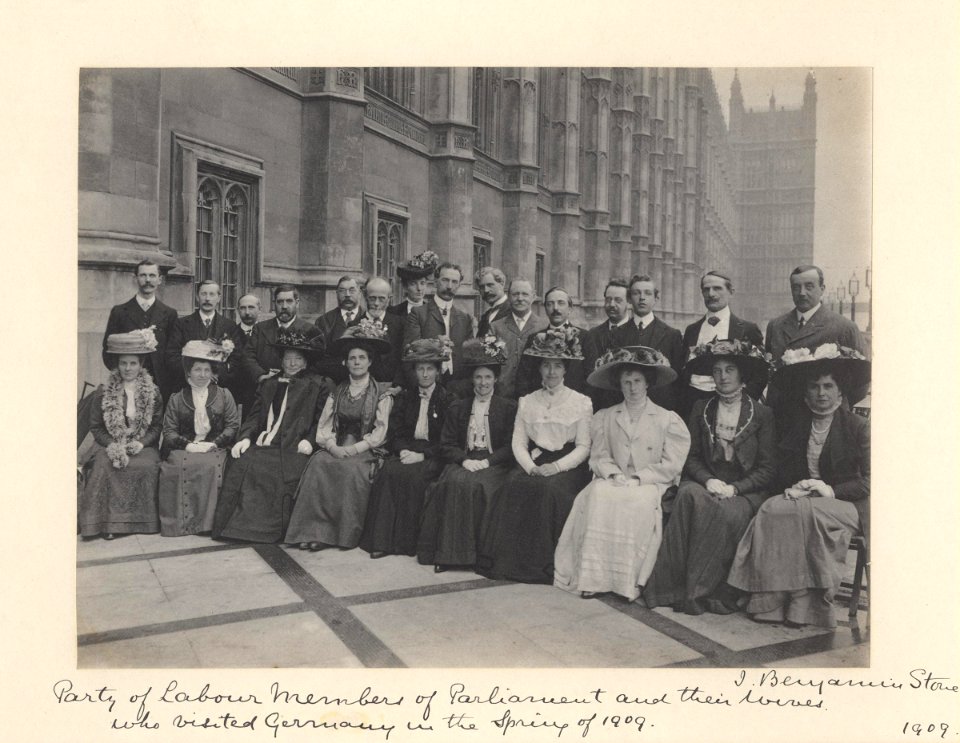 Labour MPs and their wives by Sir (John) Benjamin Stone