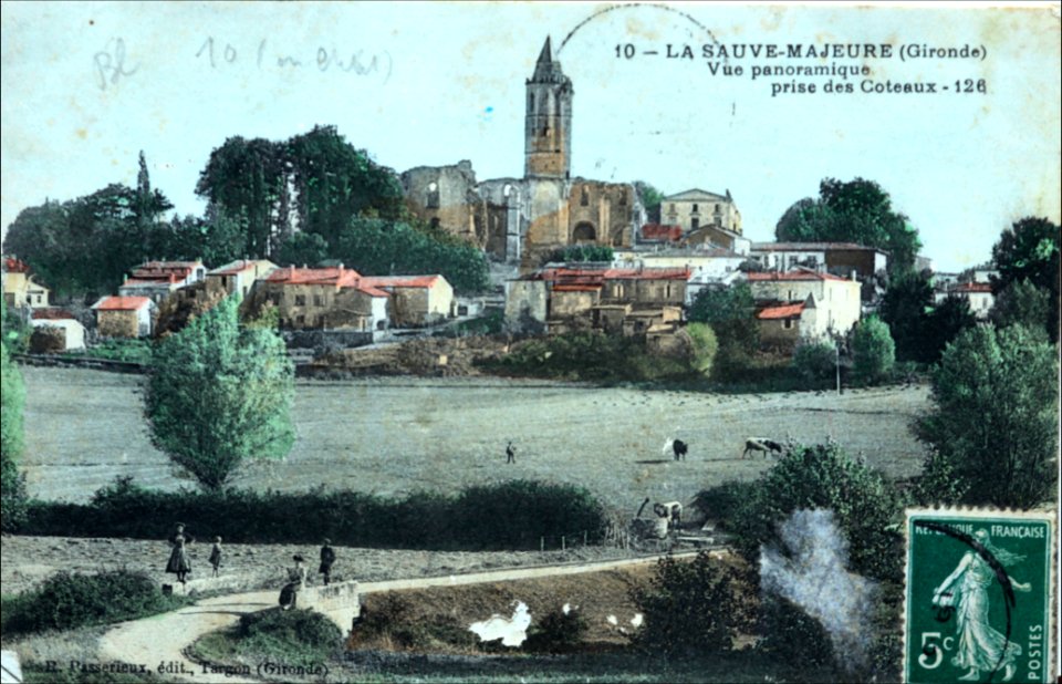 La Sauve-Majeure - vue générale 1