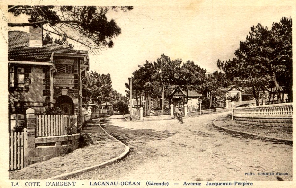 Lacanau-Océan - avenue Jaquemin Perpère