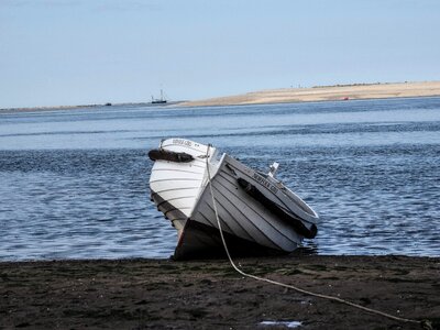 Rope shore coast