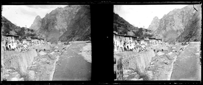 La vila de Gerri de la Sal a la vall de la Noguera Pallaresa