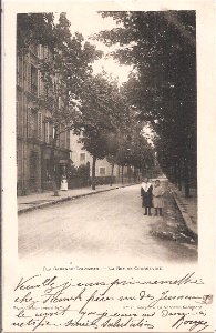 La-Garenne-Colombes.Rue de Courbevoie