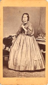 Lady in Kromeriz ca 1868 (1) photo