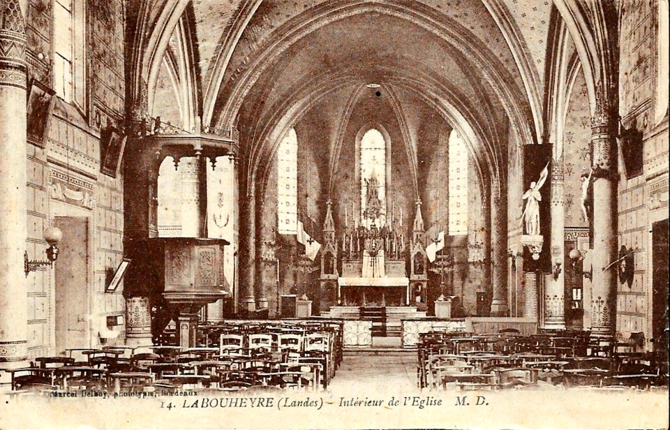 Labouheyre (40) - église 1