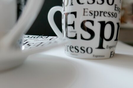 Coffee break coffee cup porcelain