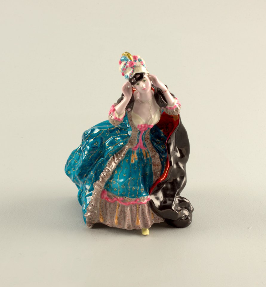 Lady Removing Her Mask Figure, 1905–06 (CH 18632789-2)