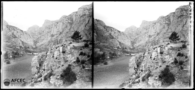 La vall de la Vansa voltada de muntanyes