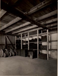 Lagerraum der E.U.A. 2-10 in Ober FELLACH. Aufgenommen am 8. Juli 1916. (BildID 15477478)