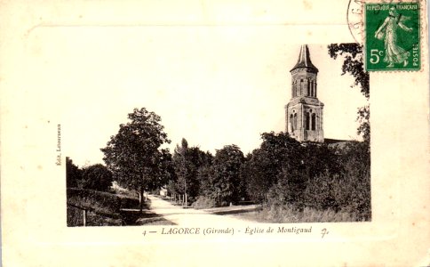 Lagorce - église 3