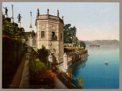 Lago Maggiore. Isola Bella. Giardino, Parte del Torrione LOC ppmsca.52655