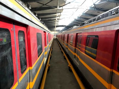 Lahore metro train photo