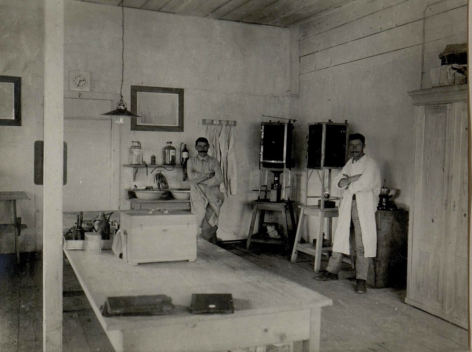 Laboratorium des Feldspitales in Dottoule (BildID 15547522)