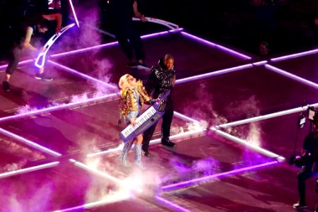 Lady Gaga Just Dance Super Bowl photo