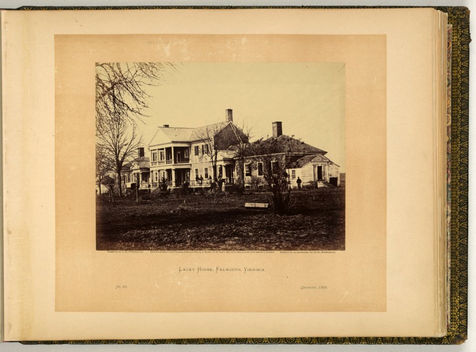 Lacey House, Falmouth, Virginia - negative by T.H. O'Sullivan ; positive by A. Gardner. LCCN2006685379