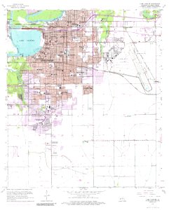 Lake Charles Map rev 1975