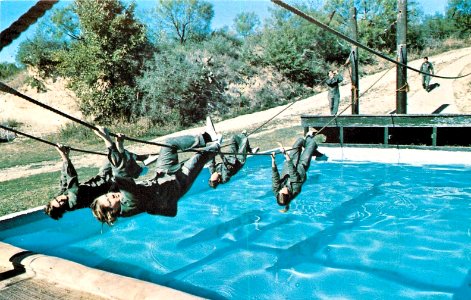 Lackland Air Force Base - WAFs at Obstacle Course