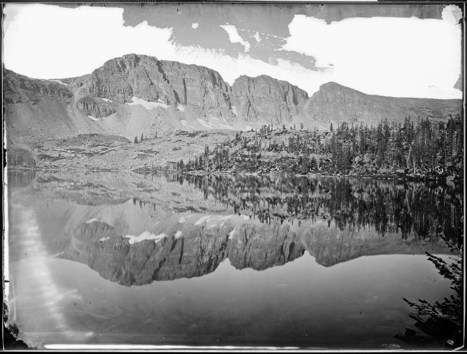 Lake Lal. Summit of Uinta Mountains, Utah - NARA - 519522