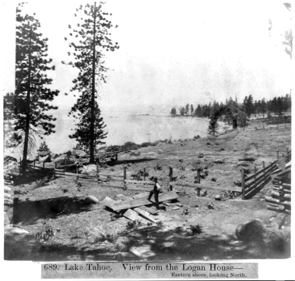 Lake Tahoe, view from the Logan House, Eastern Shore, looking North LCCN2002722006
