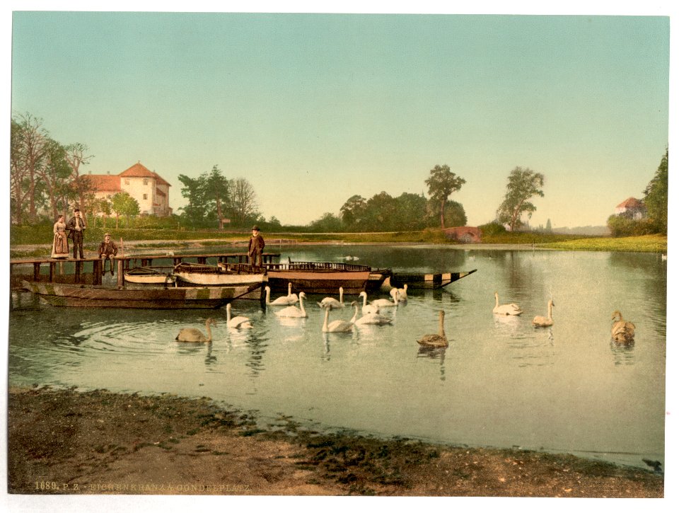 Lake of Worlitz, Eichenkranz and Gondelplatz, Anhalt, Germany-LCCN2002695092