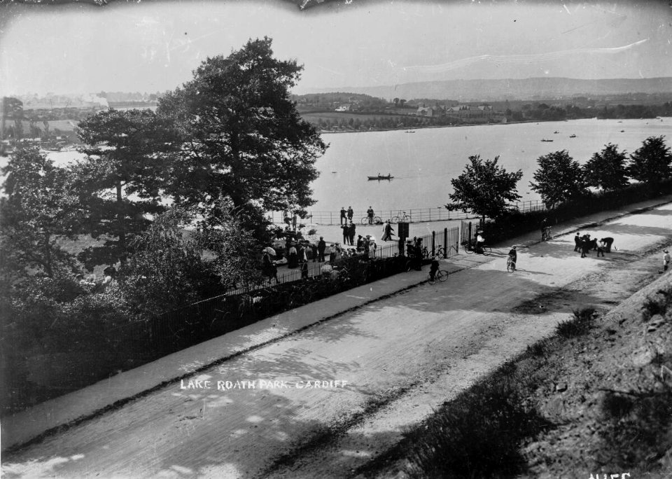 Lake, Roath Park, Cardiff (4785951)