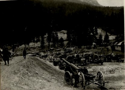 Lager in Ghertele. Aufgenommen am 5. Juni 1916. (BildID 15534364)
