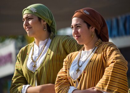 Traditional folklore dress