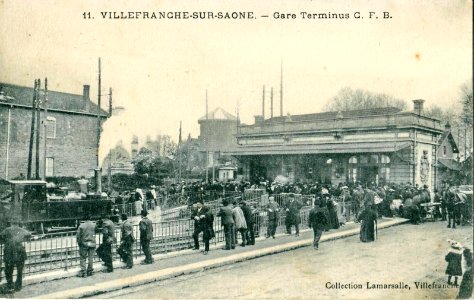 Lamarsalle 11 - Villefranche-sur-Saone - Gare terminus CFB