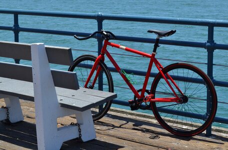 Pier california sea