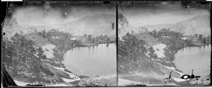 Lake Marion (now known as Overland Lake). Ruby Mountains, Nevada - NARA - 519604