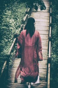 Ancient costume martial arts portrait