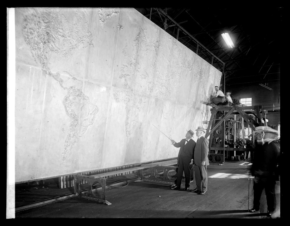Map, Shipping Board, Daniels & Benson LCCN2016852280