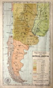 Mapa argentina philadelphia expo 1876
